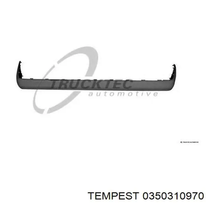 Накладка бампера заднего 0350310970 Tempest