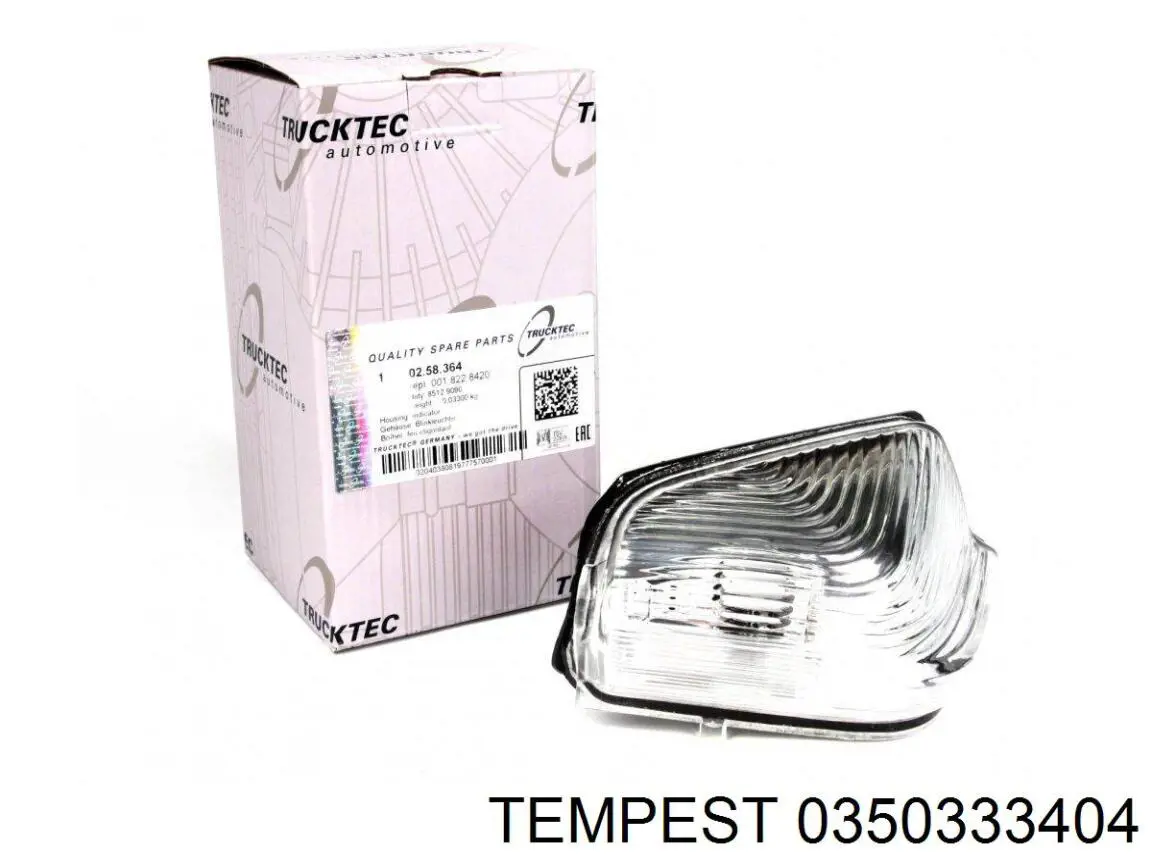 Купить 0350333404 Tempest Боковое зеркало заднего вида правое