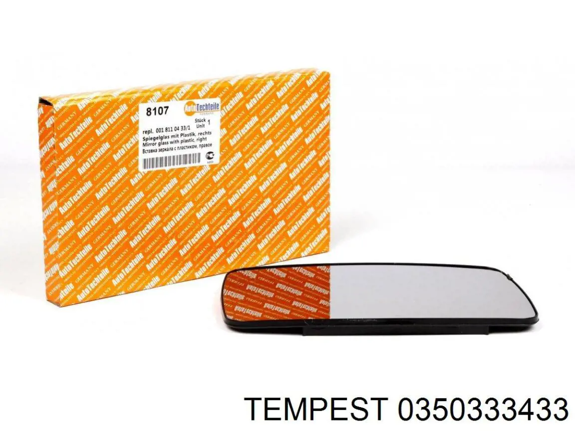 Купить 0350333433 Tempest Стекло зеркала заднего вида, левого