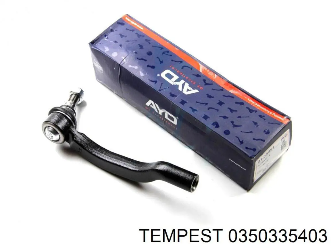 Левое боковое зеркало 0350335403 Tempest