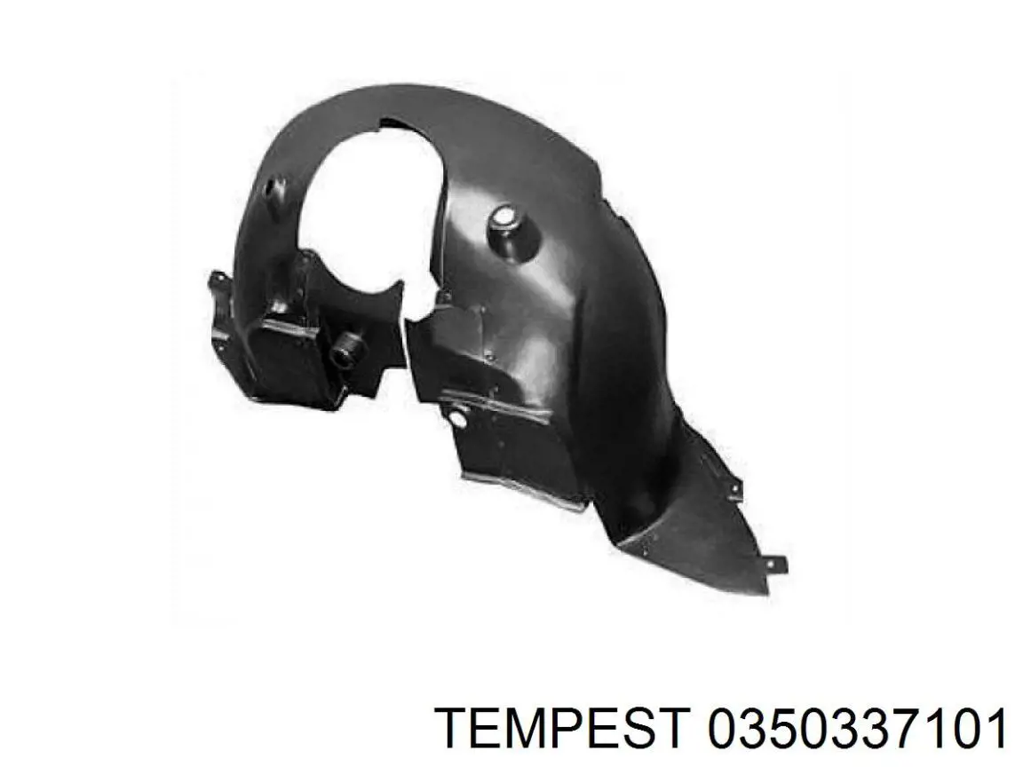 Подкрылок передний левый 5040FL1T Polcar