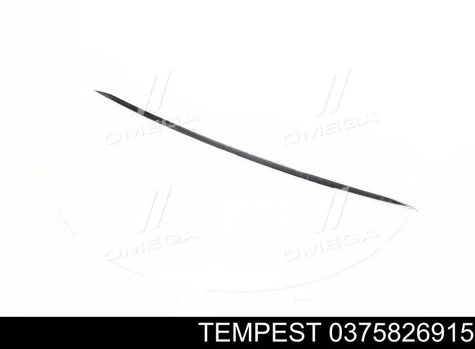 Молдинг бампера переднего 0375826915 Tempest