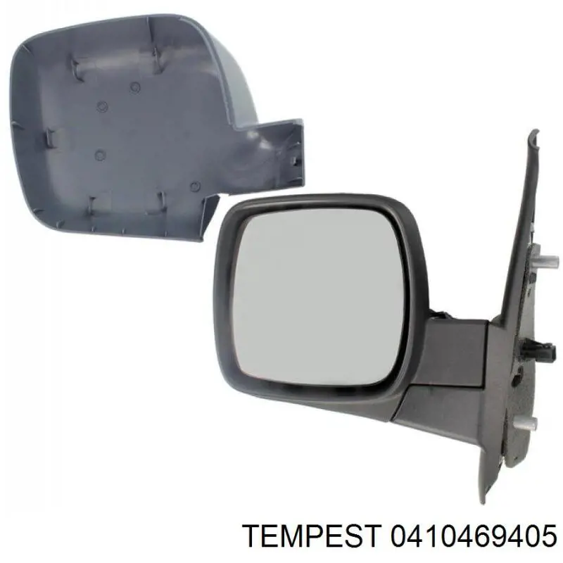 Зеркало заднего вида, левое Tempest 0410469405 цена, от 37.42 USD