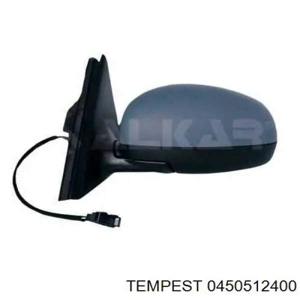 Правое боковое зеркало 0450512400 Tempest