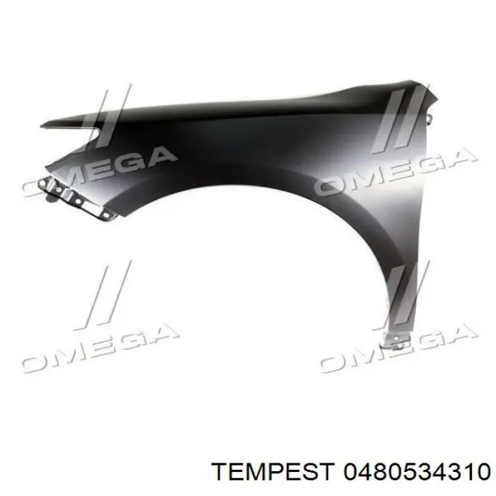 Купить 0480534310 Tempest Крыло переднее правое