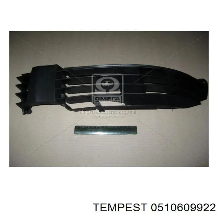 Накладка бампера переднего правая 0510609922 Tempest