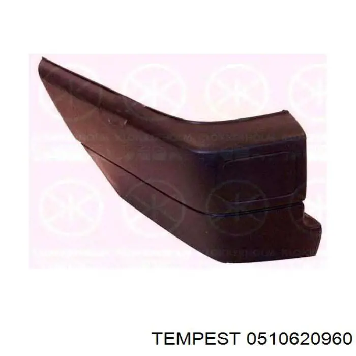 Купить 0510620960 Tempest Бампер задний, правая часть