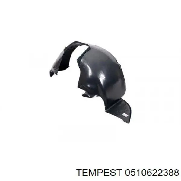 Правый подкрылок переднего крыла Tempest 0510622388 цена, от 14.78 USD