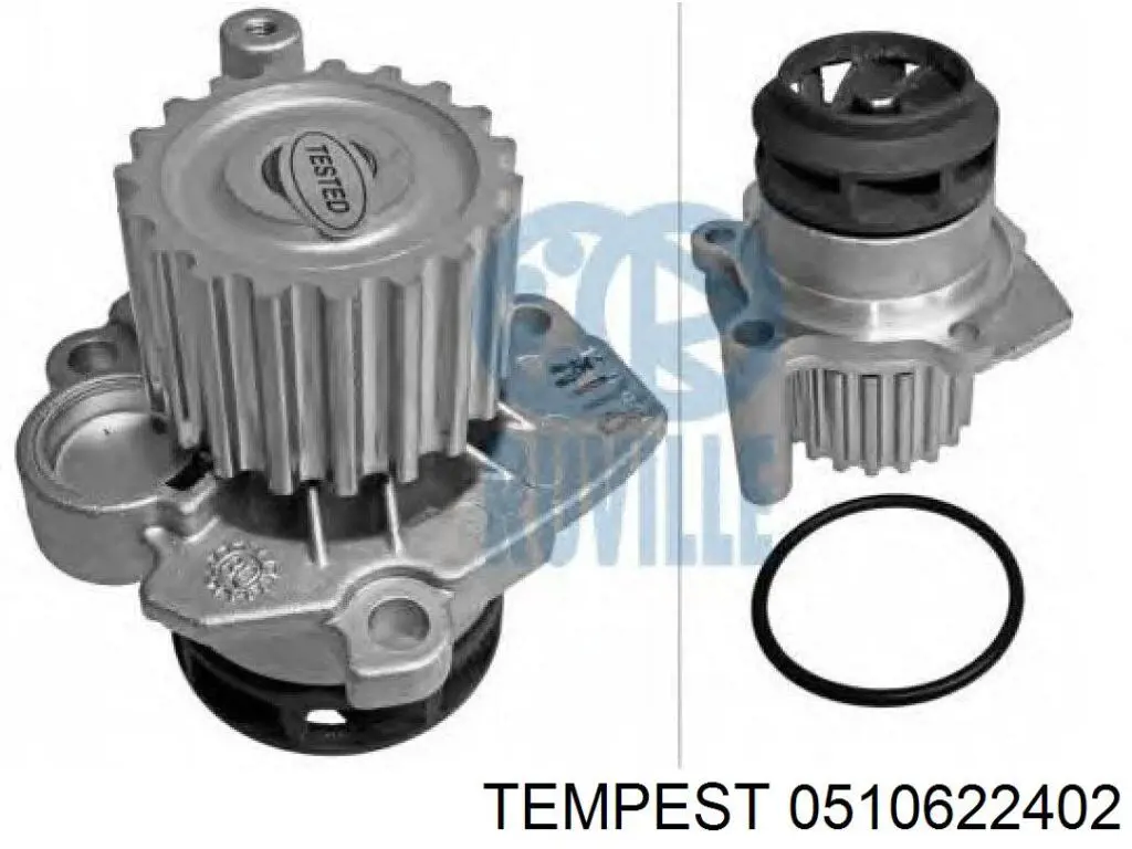 Правое зеркало 0510622402 Tempest