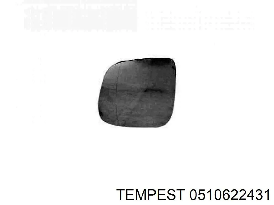 051 0622 431 Tempest корпус зеркала заднего вида левого