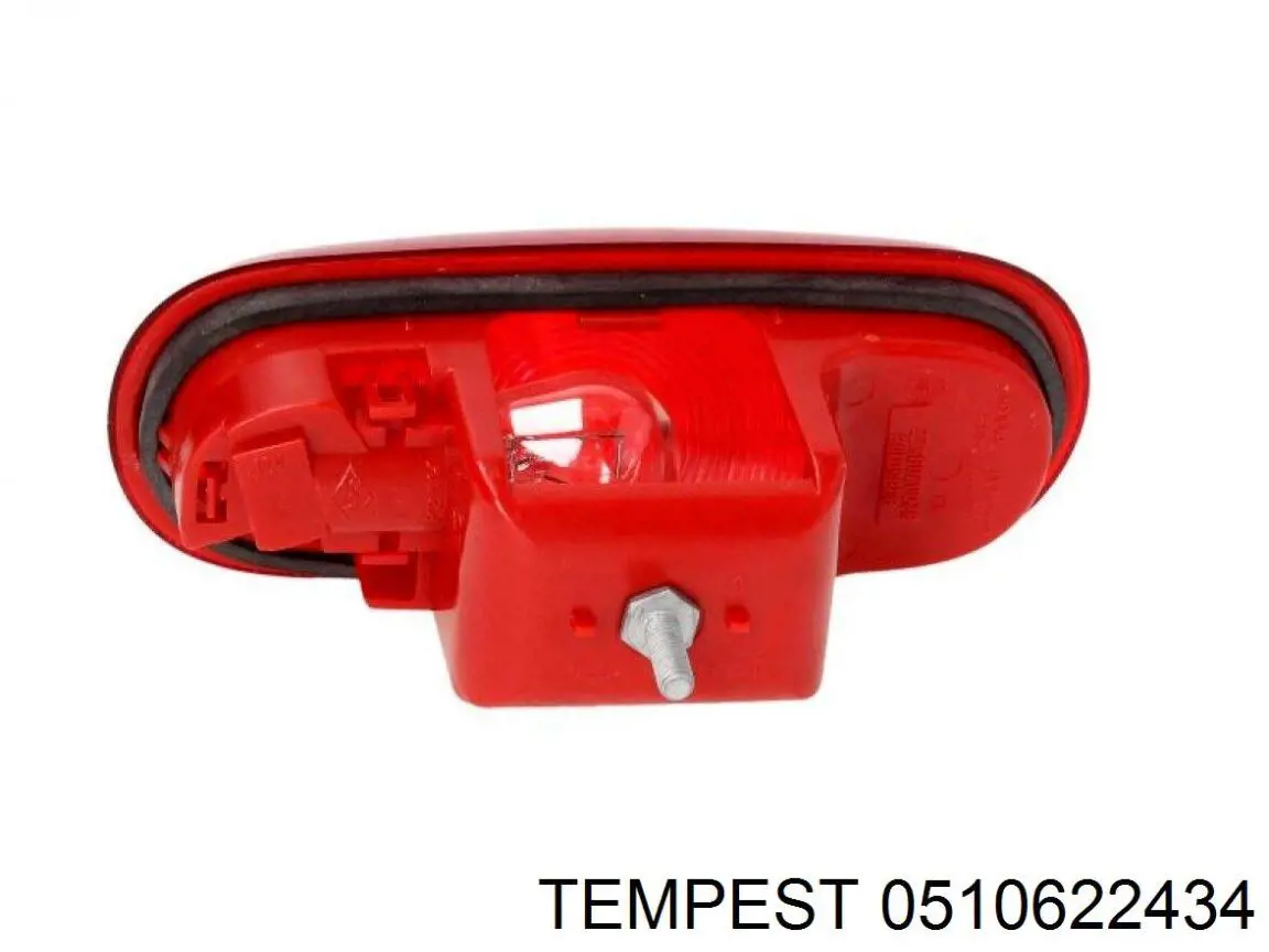 Стекло правого зеркала заднего вида 0510622434 Tempest