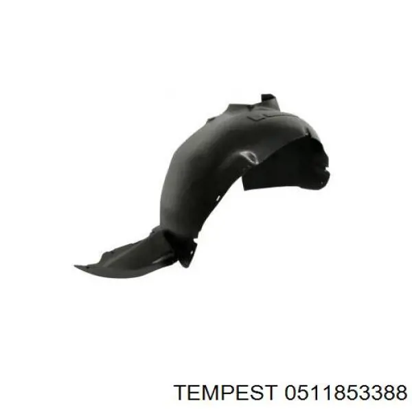 Правый подкрылок переднего крыла Tempest 0511853388 цена, от 1251.25 UAH