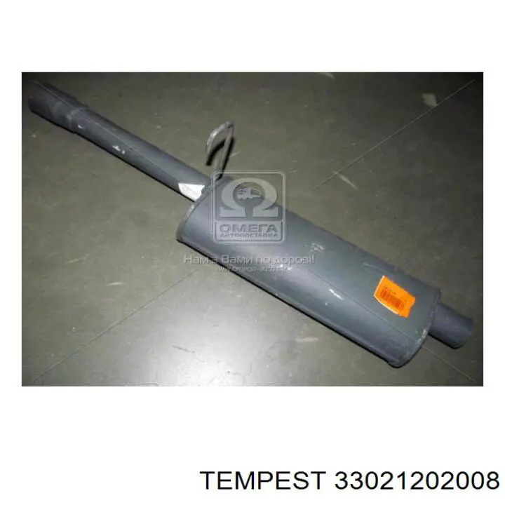 Центральная часть глушителя 33021202008 Tempest