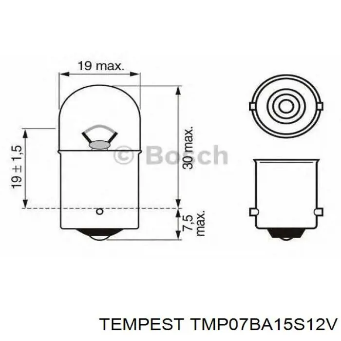 TMP07BA15S12V Tempest 