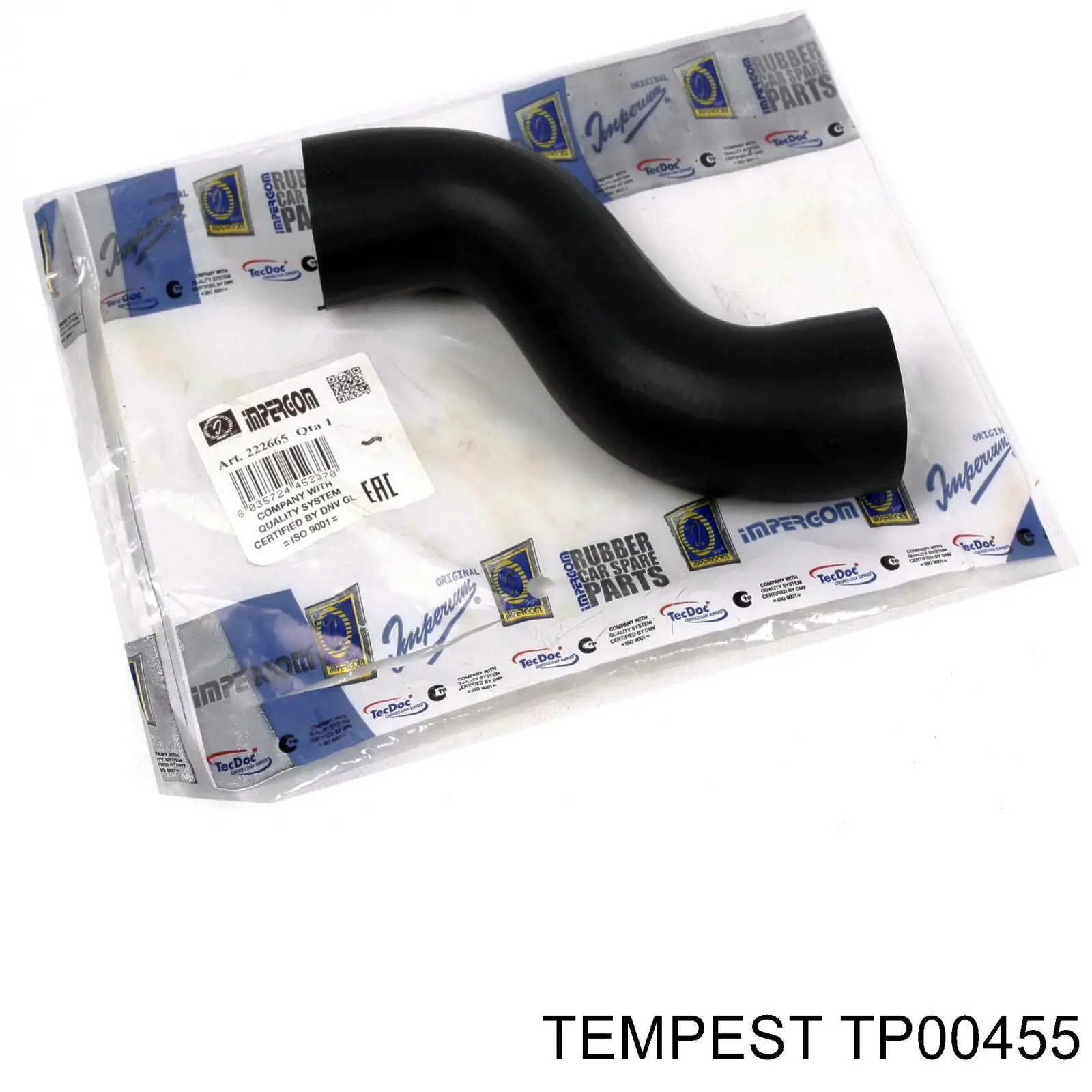 Шланг (патрубок) интеркуллера TEMPEST TP00455