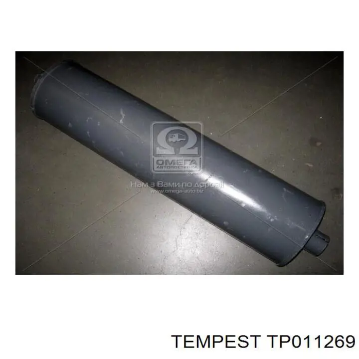 TP011269 Tempest Труба выхлопная от катализатора