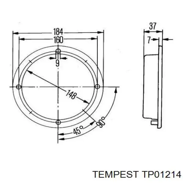  Tempest TP01214 цена, от  