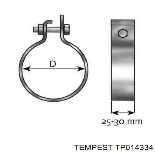 CL714OC Clamp 