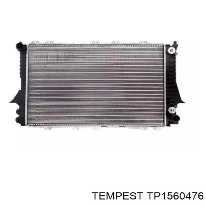 Радиатор охлаждения двигателя Tempest TP1560476 цена, от 68.84 USD