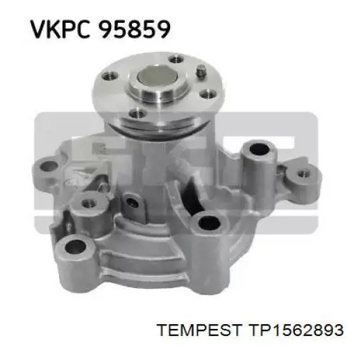 Купить TP1562893 Tempest Радиатор водяной