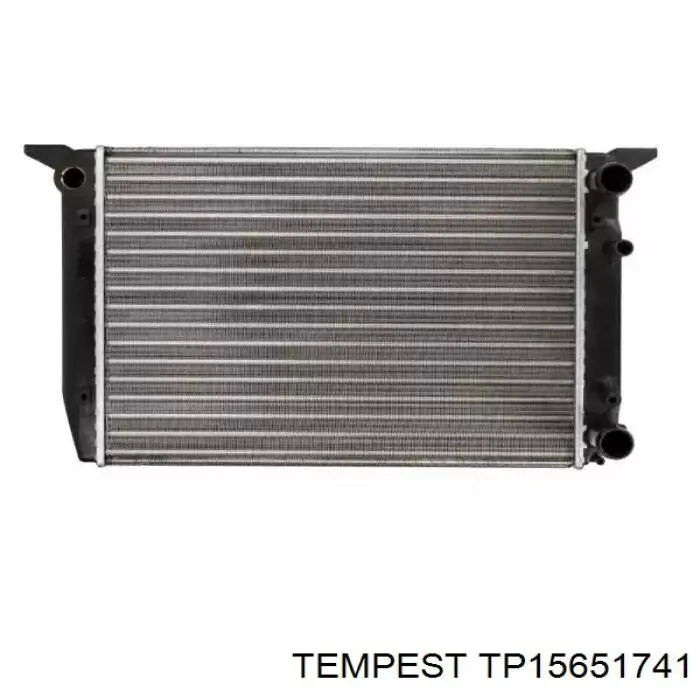 Радиатор охлаждения двигателя Tempest TP15651741 цена, от 37.16 USD