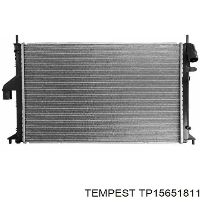Радиатор охлаждения двигателя Tempest TP15651811 цена, от 29.60 USD