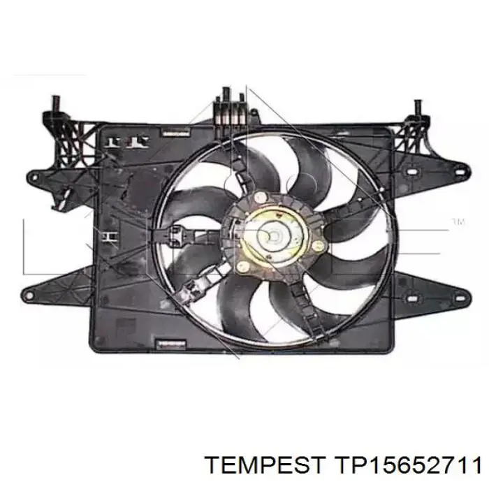 Радиатор охлаждения двигателя Tempest TP15652711 цена, от 38.88 USD