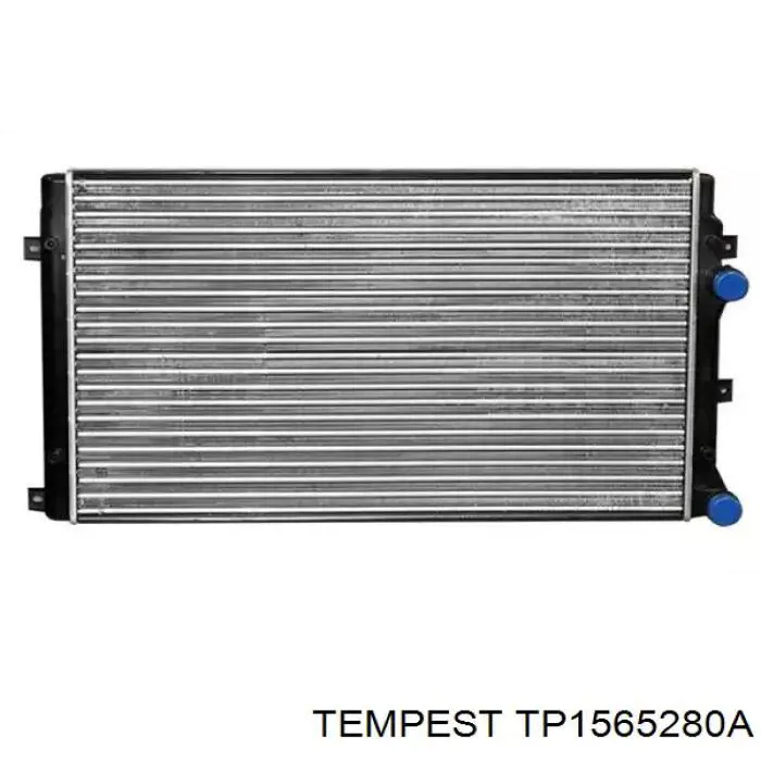Радиатор охлаждения двигателя Tempest TP1565280A цена, от 47.18 USD