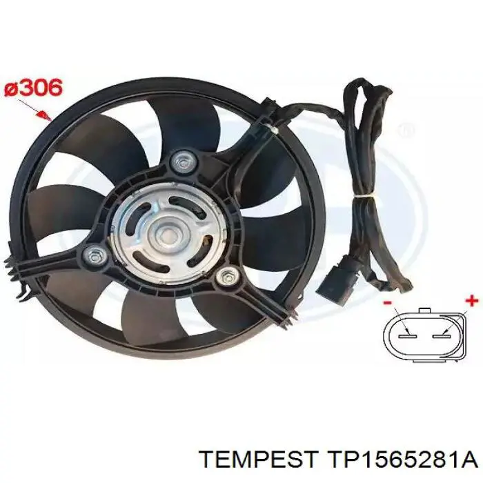 Купить TP1565281A Tempest Радиатор водяной