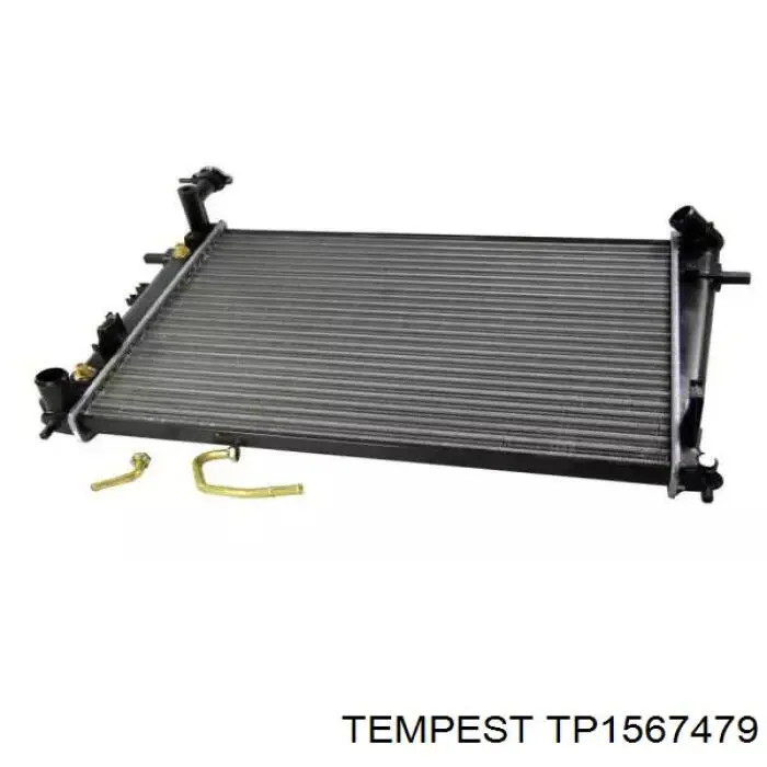 TP1567479 Tempest radiador de esfriamento de motor
