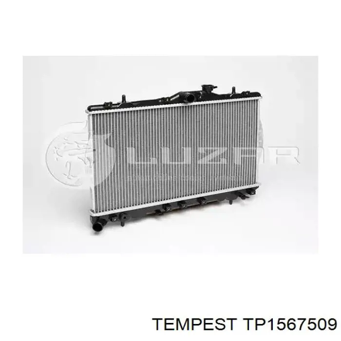 Радиатор охлаждения двигателя Tempest TP1567509 цена, от 73.07 USD