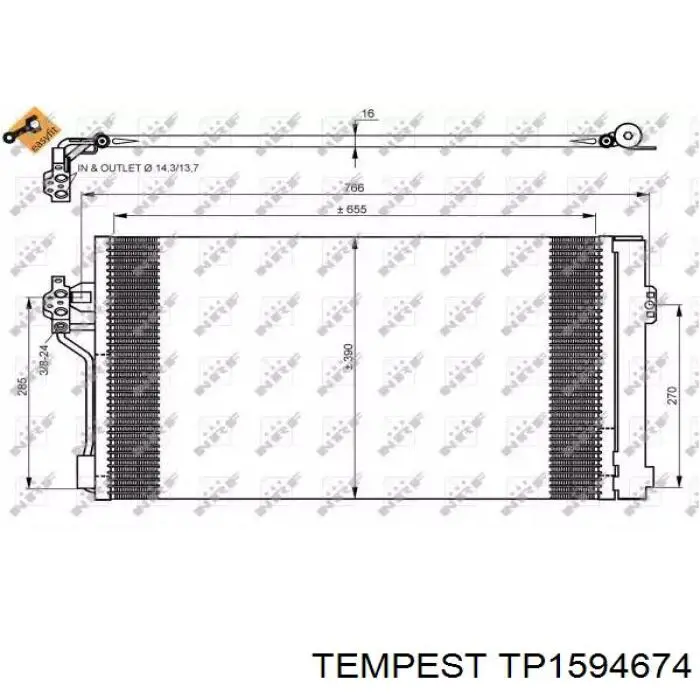 TP1594674 Tempest Конденсатор