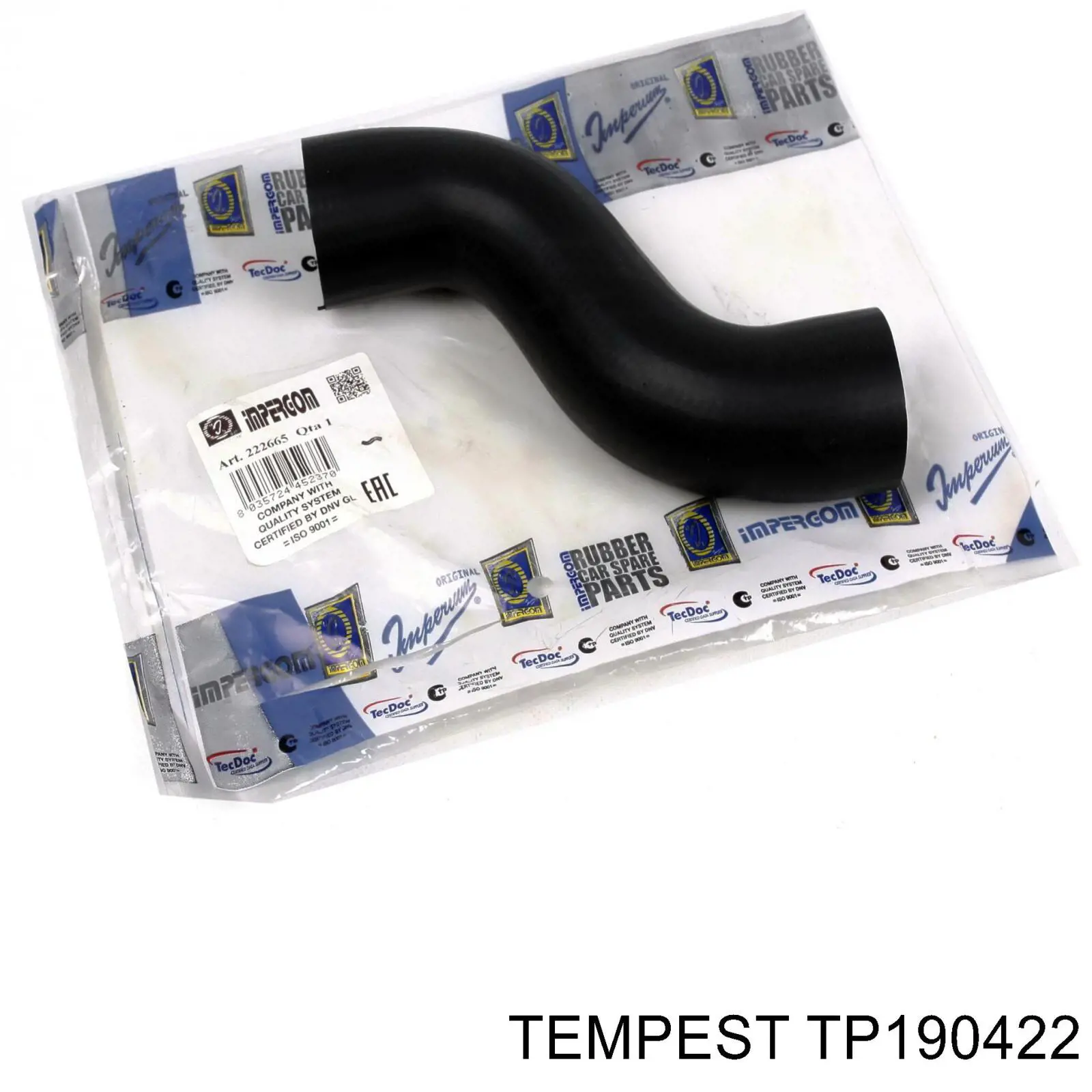 Шланг (патрубок) интеркуллера Tempest TP190422