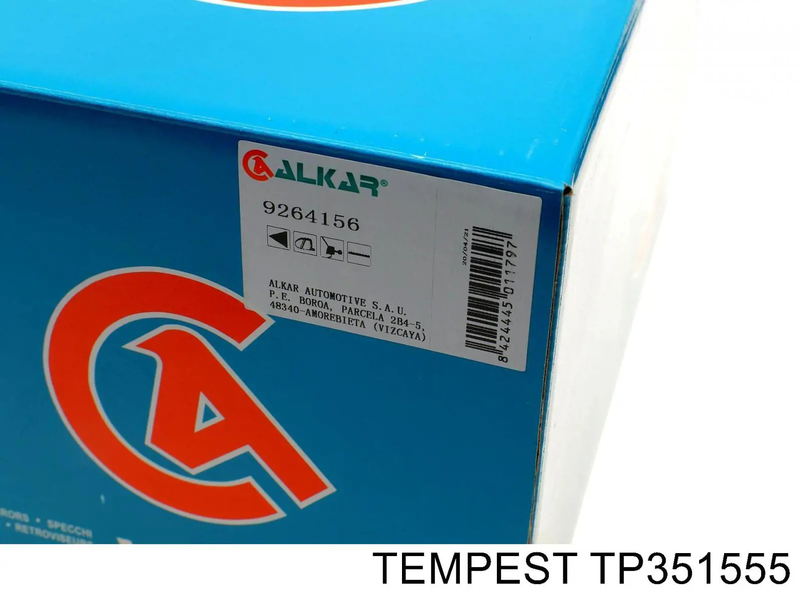 Зеркало заднего вида Tempest TP351555 цена, от 8.87 USD