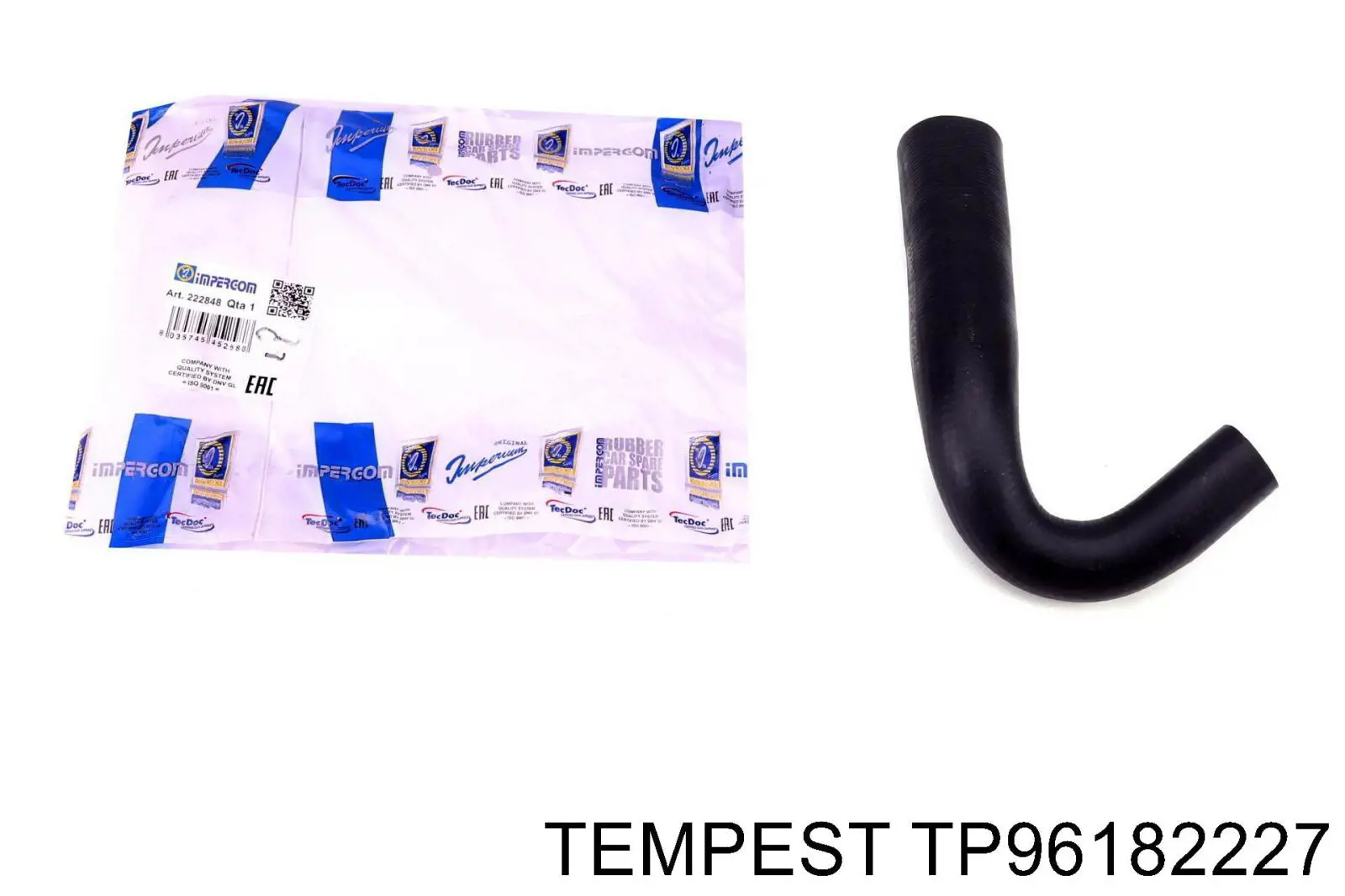 TP96182227 Tempest cano derivado de ar, saída de filtro de ar