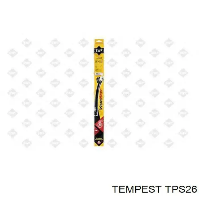Щетка-дворник лобового стекла водительская TPS26 Tempest