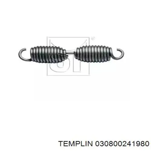 Пружина задних барабанных тормозных колодок Febi 5975
