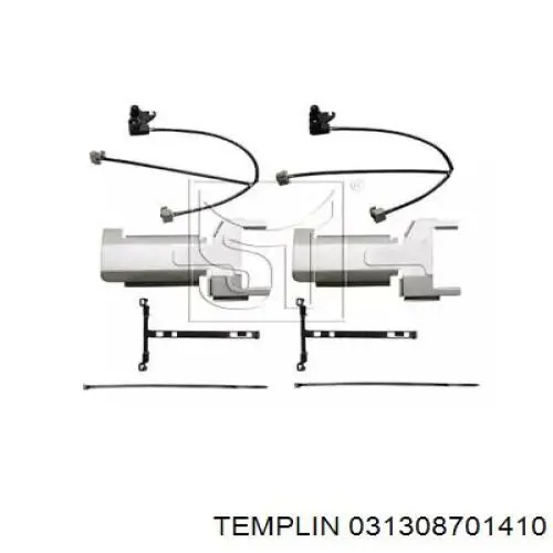 Датчик износа тормозных колодок задний 031308701410 Templin