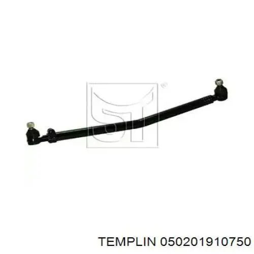 Тяга рулевая передней подвески продольная 050201910750 Templin