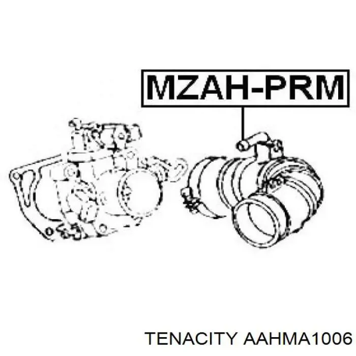 AAHMA1006 Tenacity Воздушный патрубок расходомера