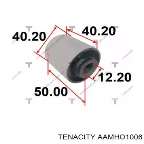 Купить AAMHO1006 Tenacity Сайлентблок нижний передней подвески