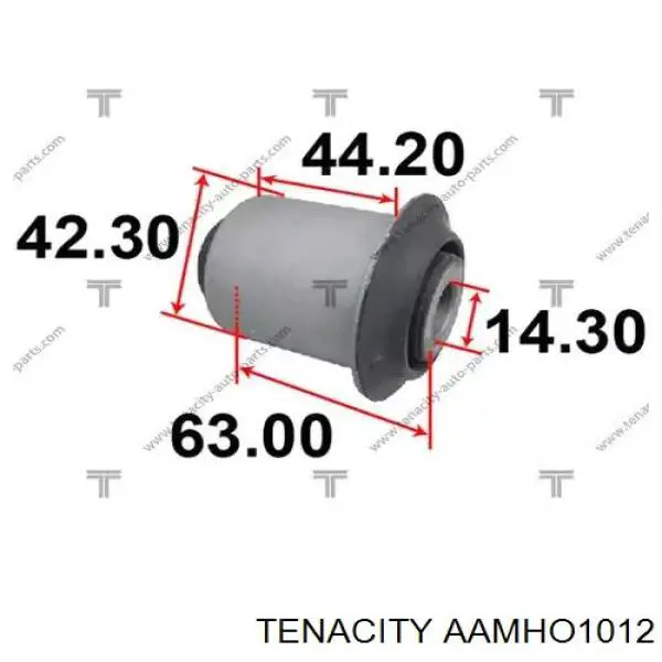AAMHO1012 Tenacity сайлентблок переднего нижнего рычага