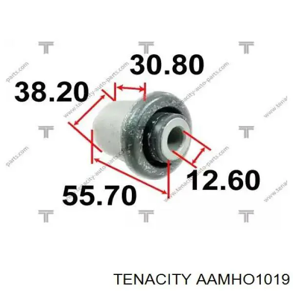AAMHO1019 Tenacity сайлентблок переднего нижнего рычага