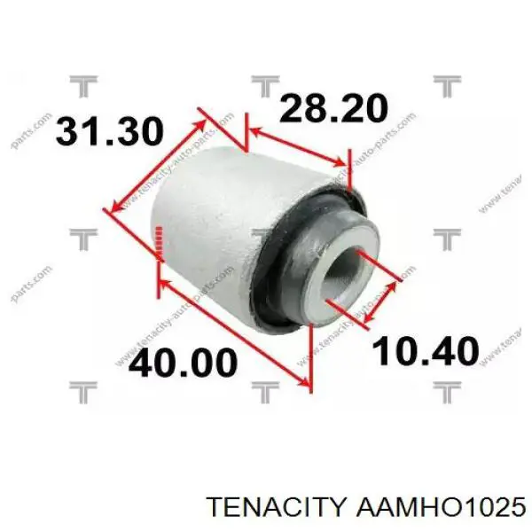 AAMHO1025 Tenacity bloco silencioso do braço oscilante superior traseiro