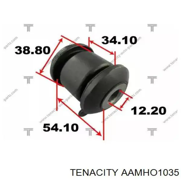 RU-4047 Japan Parts bloco silencioso dianteiro do braço oscilante inferior