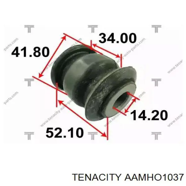 AAMHO1037 Tenacity сайлентблок переднего нижнего рычага
