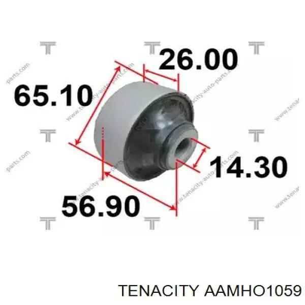 Сайлентблок переднего нижнего рычага AAMHO1059 Tenacity