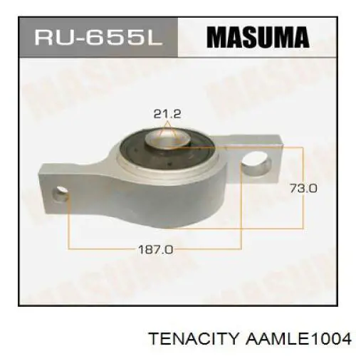 AAMLE1004 Tenacity Сайлентблок нижнего переднего рычага