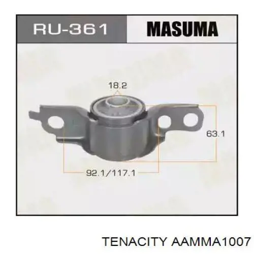 Сайлентблок переднего нижнего рычага AAMMA1007 Tenacity