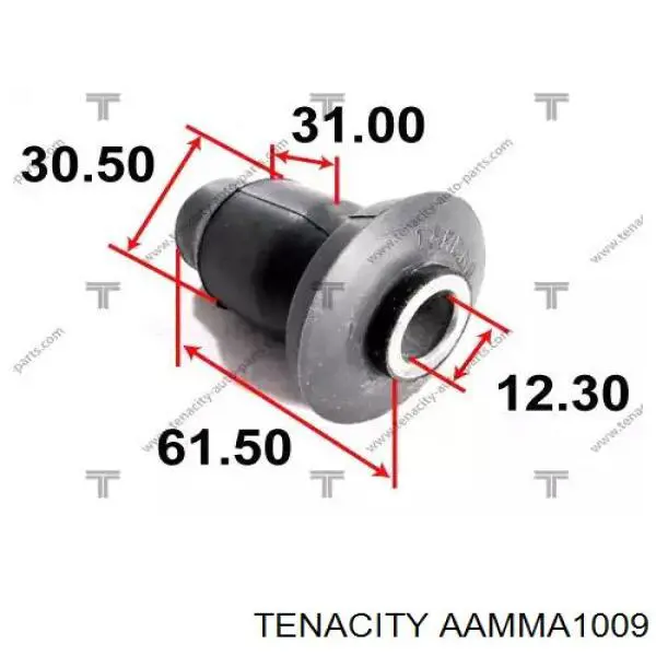 Сайлентблок переднего нижнего рычага AAMMA1009 Tenacity